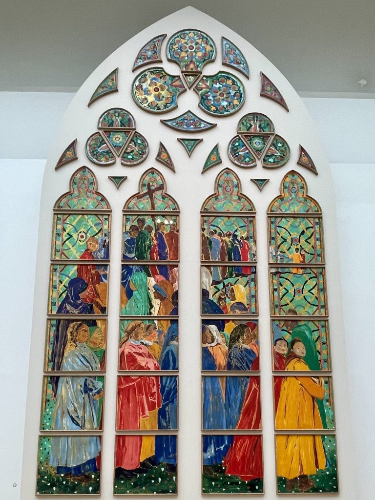 Claire Tabouret vitraux Notre-Dame-de-Paris